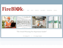 Tablet Screenshot of fireblok.net
